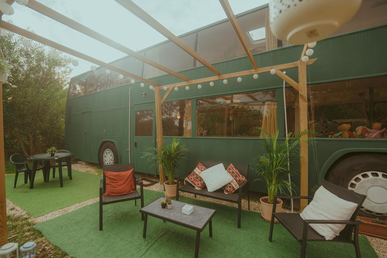 The Amazing Inacio Bus Converted Home Sintra Esterno foto
